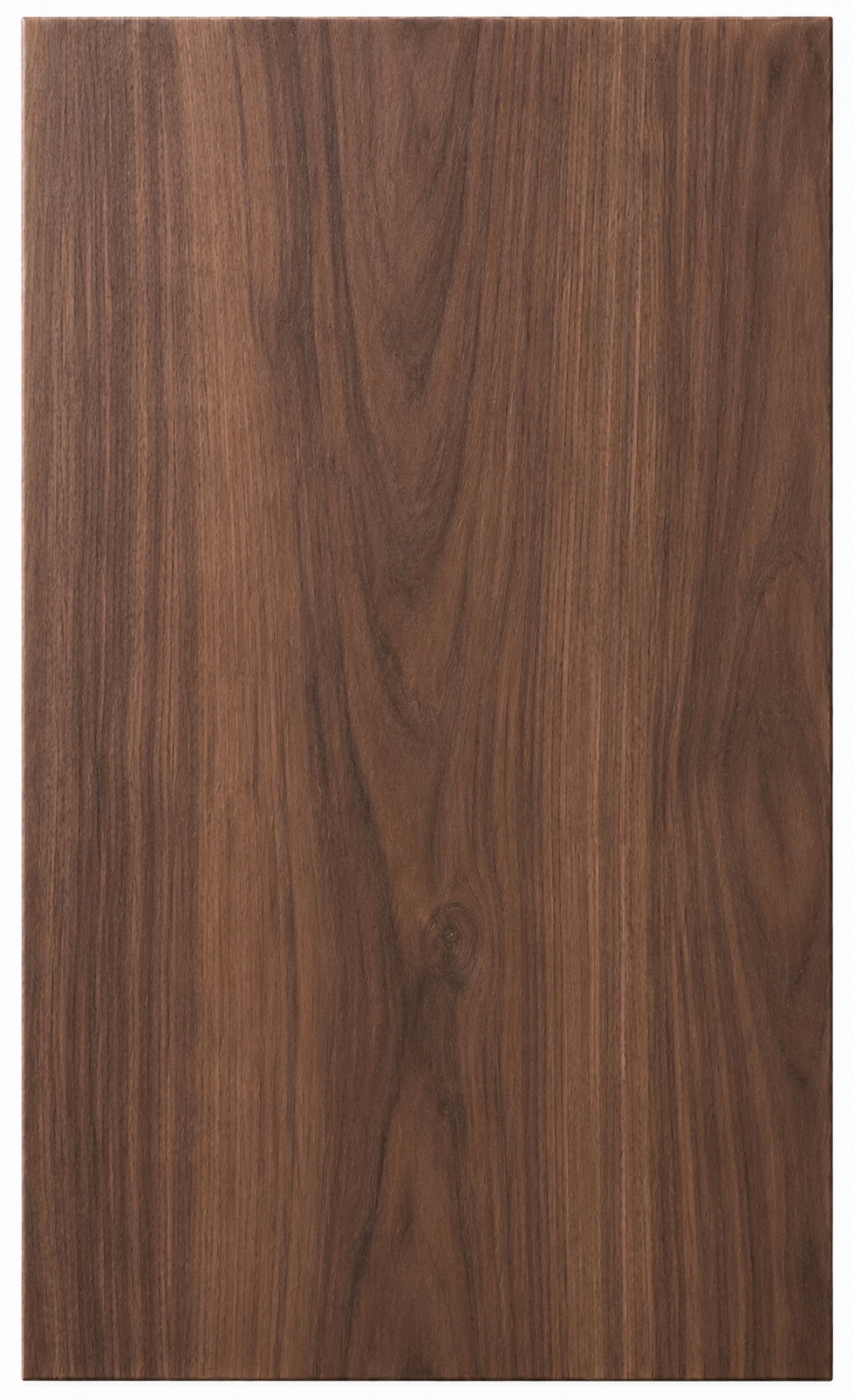 Walnut slab cabinet door