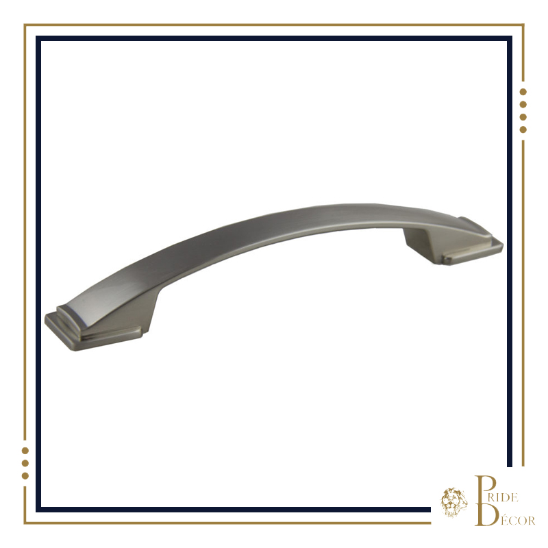 Pride Industrial St. Louis Collection cabinet pull in satin nickel